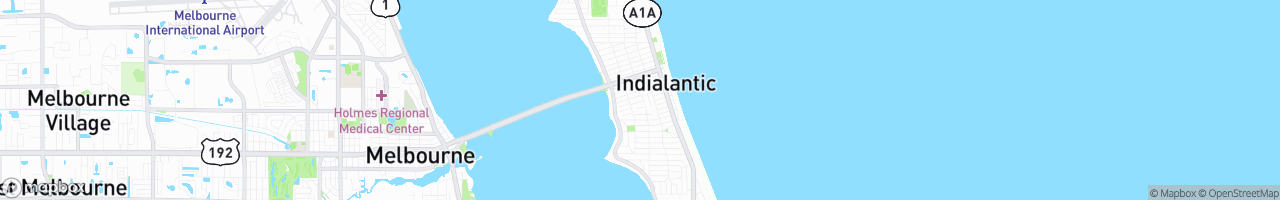 Indialantic - map