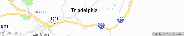 Triadelphia - map