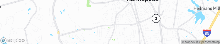 Kannapolis - map