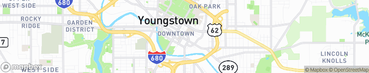 Youngstown - map