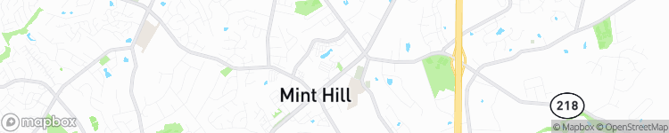 Mint Hill - map