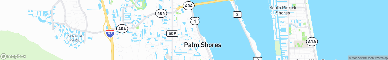 Palm Shores - map