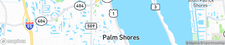 Palm Shores - map