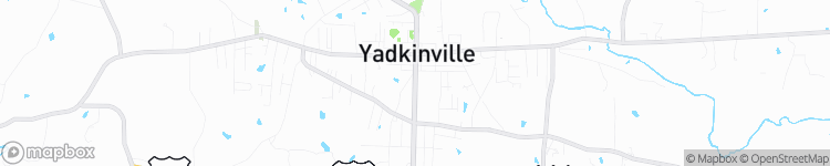 Yadkinville - map