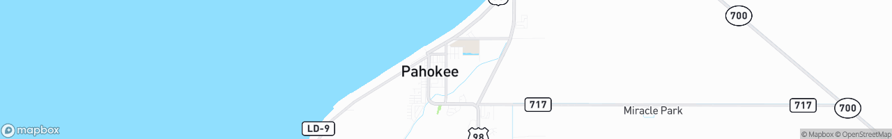 Pahokee - map