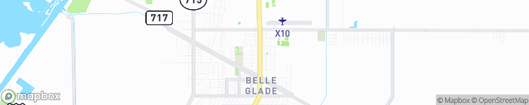Belle Glade - map