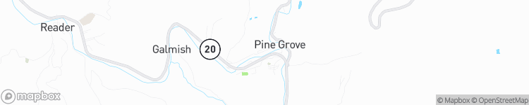 Pine Grove - map