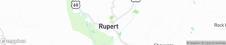 Rupert - map