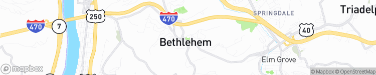 Bethlehem - map