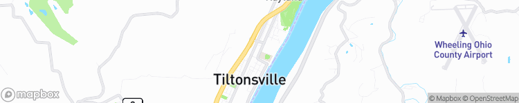 Tiltonsville - map