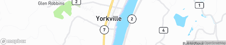 Yorkville - map