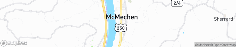 McMechen - map