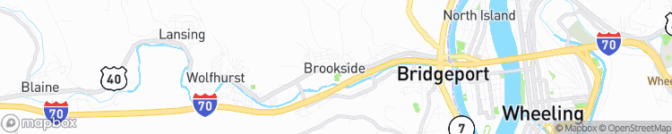 Brookside - map