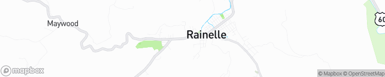 Rainelle - map