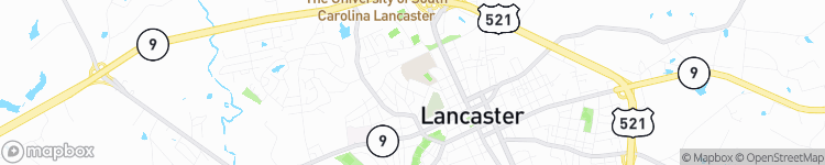 Lancaster - map