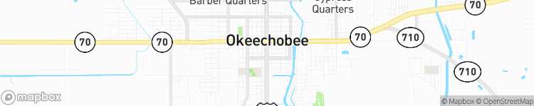Okeechobee - map