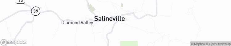 Salineville - map
