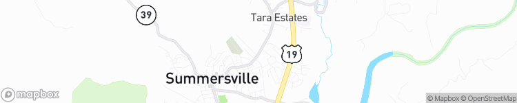 Summersville - map