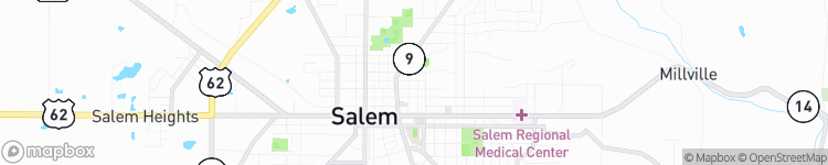 Salem - map