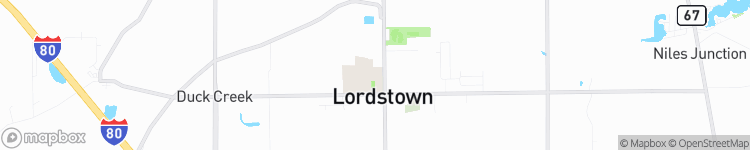 Lordstown - map