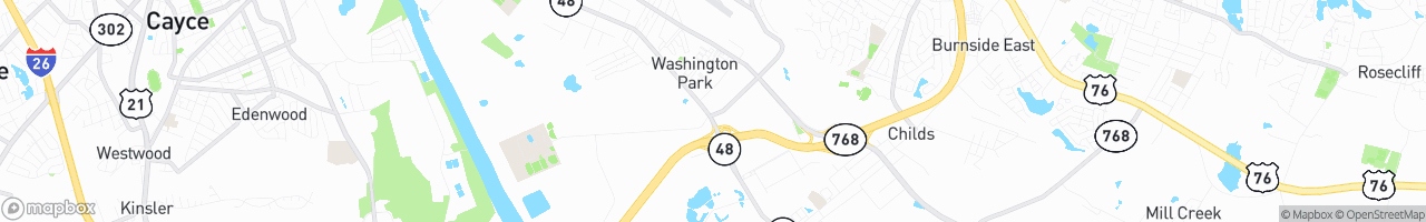Pitt Stop - map