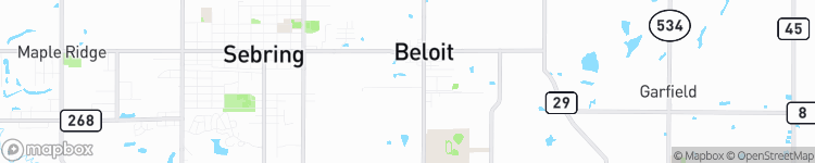 Beloit - map