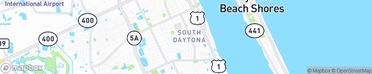 South Daytona - map
