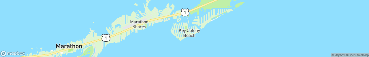 Key Colony Beach - map