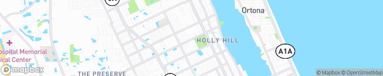 Holly Hill - map