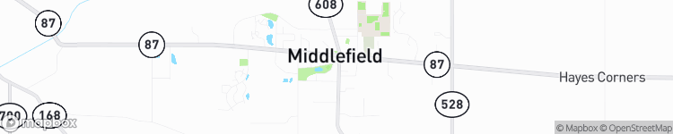 Middlefield - map