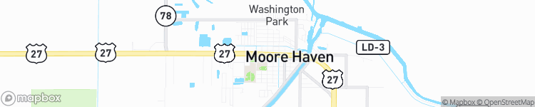 Moore Haven - map