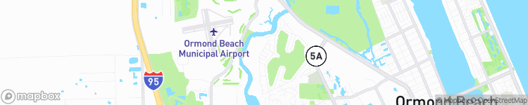 Ormond Beach - map
