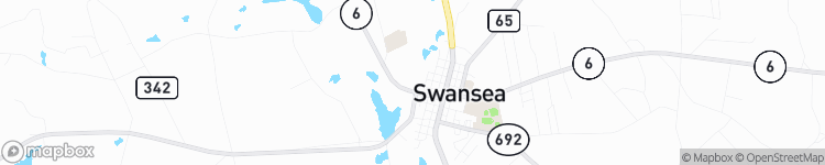Swansea - map