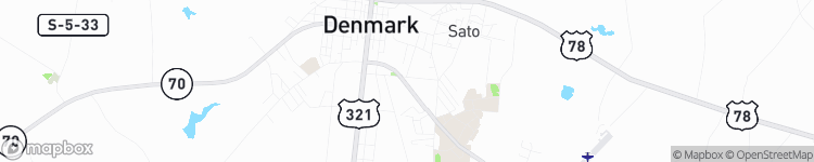 Denmark - map