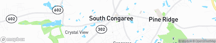 South Congaree - map