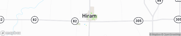 Hiram - map