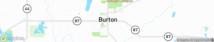 Burton - map