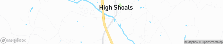 High Shoals - map