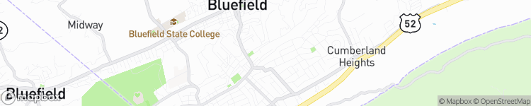 Bluefield - map