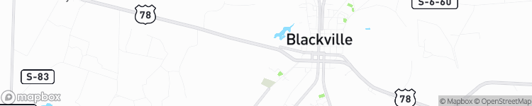 Blackville - map