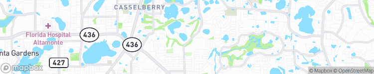 Casselberry - map