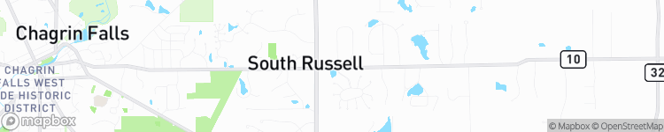 South Russell - map