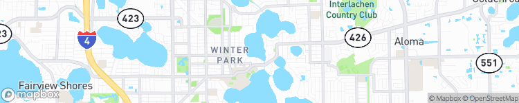 Winter Park - map