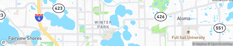 Winter Park - map