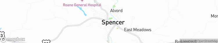 Spencer - map