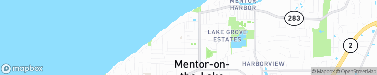 Mentor-on-the-Lake - map