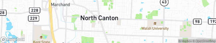 North Canton - map