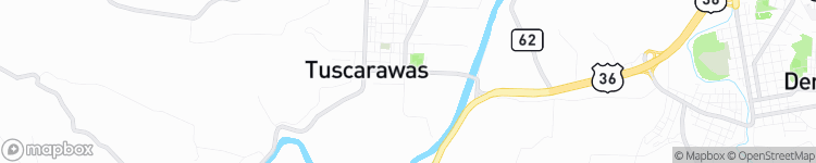 Tuscarawas - map