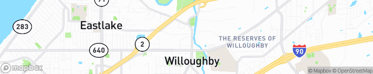 Willoughby - map