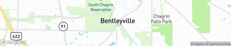 Bentleyville - map
